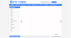 Desktop Screenshot of congthanhmobile.com